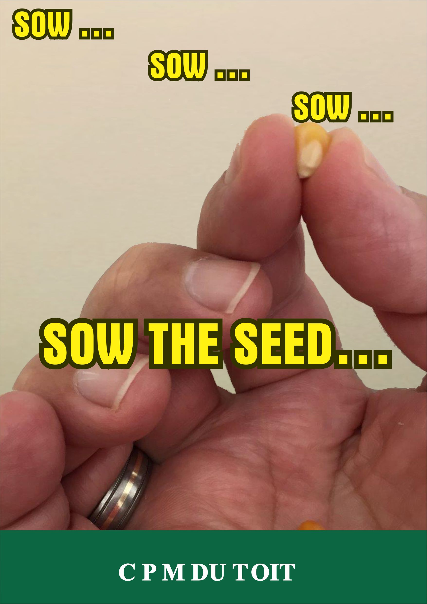 Sow the seed